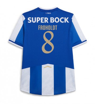 Porto Victor Froholdt #8 Replica Home Stadium Shirt 2025-26 Short Sleeve